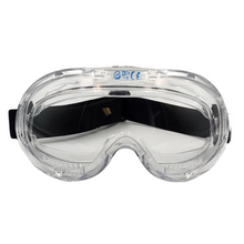 Curved Wide Vision Safety Goggles Clear or Dark