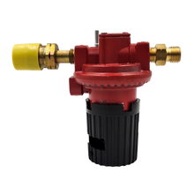 Propane Regulator with Excess Flow Adjuster