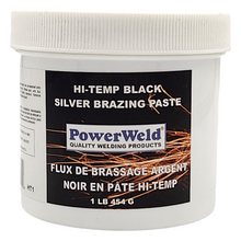 Black High Temp Silver Brazing Flux Paste