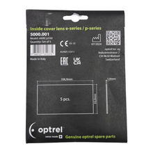 5000.001 Clear Helmet Inside Cover Lens (5-Pack)