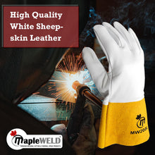 MW200 Sheepskin Short TIG Welding Gloves