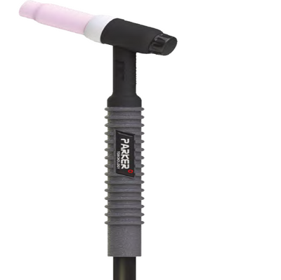 Parker WLD Ribbed TIG Torch — Series 9, 17, 18, 20, 26 welding torches with ribbed handles