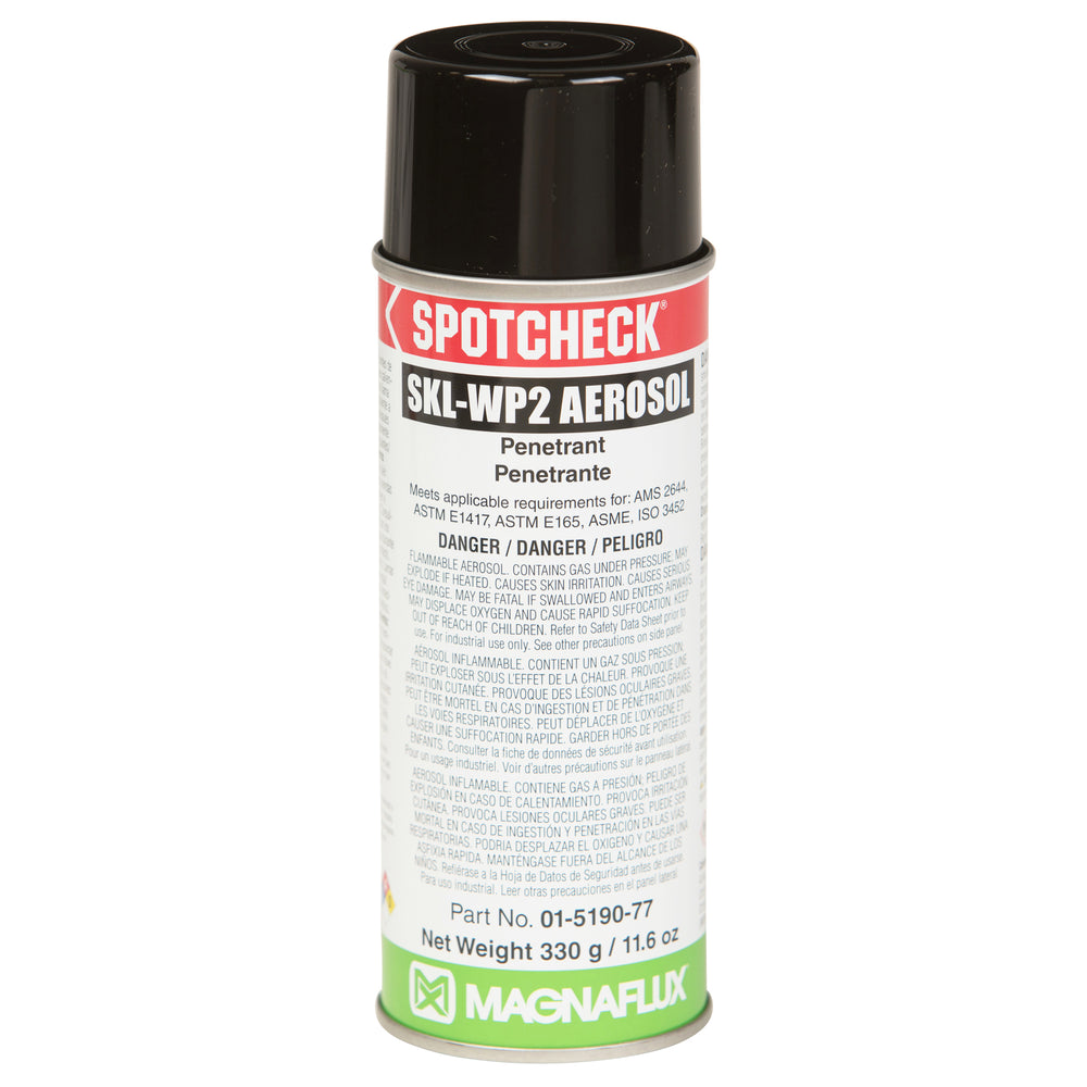 Magnaflux Water Washable Red Dye Penetrant Aerosol
