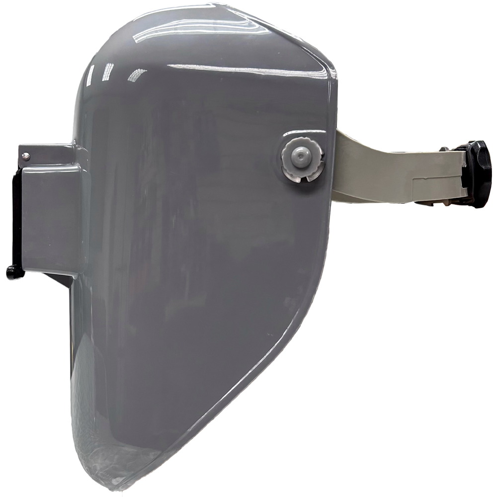 Techniweld USA AG 906GY Flip-Front Welding Helmet – Tigerhood Style Shade 10 Helmet