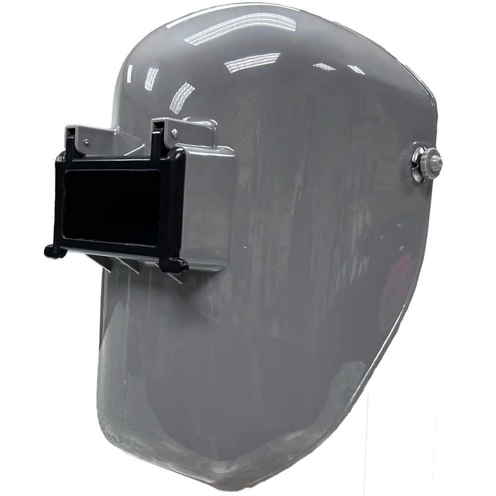 Techniweld USA AG 906GY Flip-Front Welding Helmet – Tigerhood Style Shade 10 Helmet