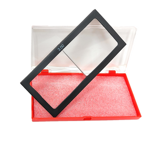 Clear Glass 2" x 4¼" Cheater Lens (Magnifying Lens)