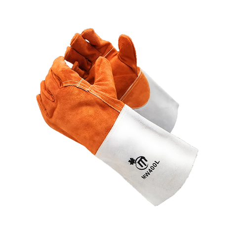 MapleWeld MW400 suede Stick/MIG welding gloves