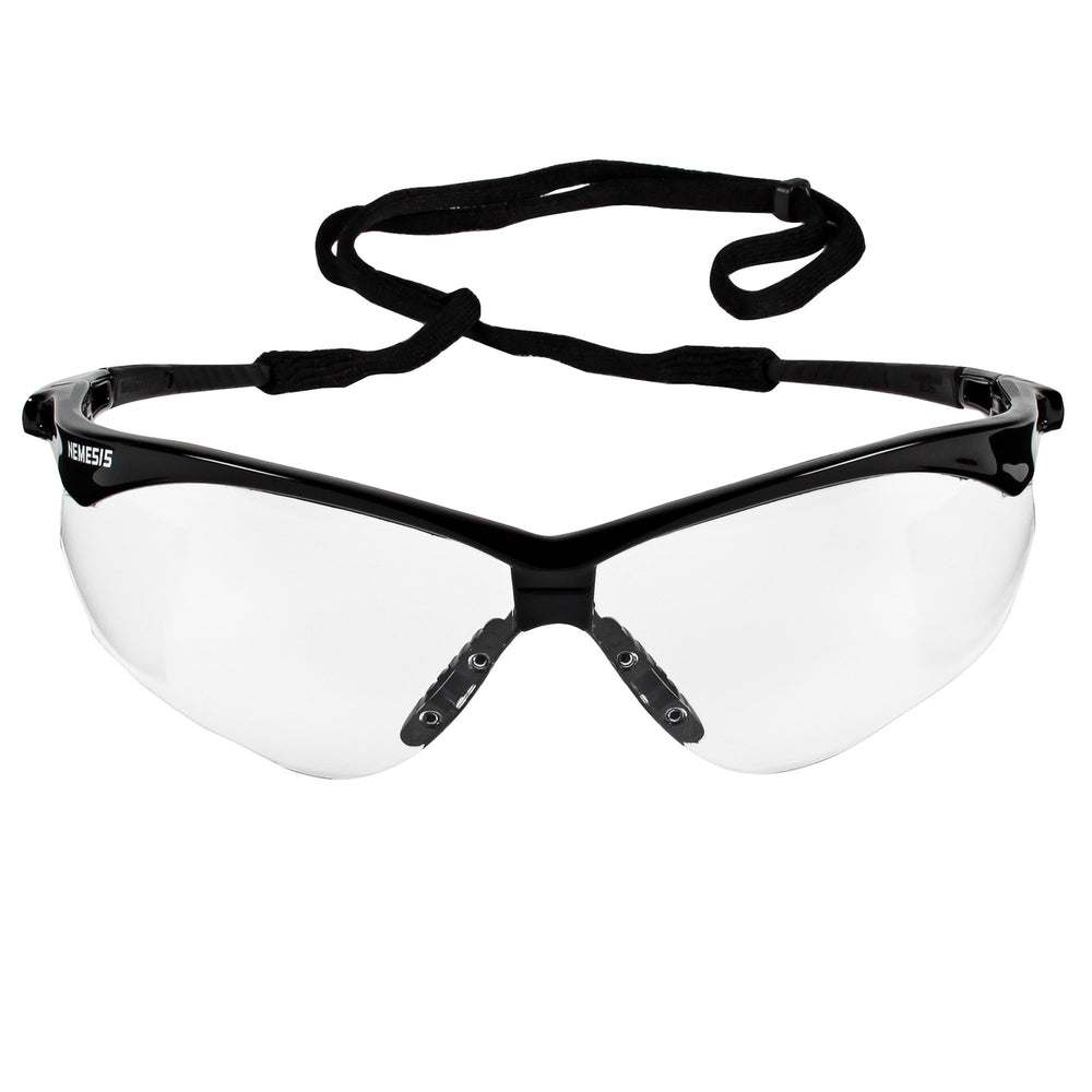 Nemesis CSA Clear Safety Glasses – Wraparound UV-Protective Safety Eyewear