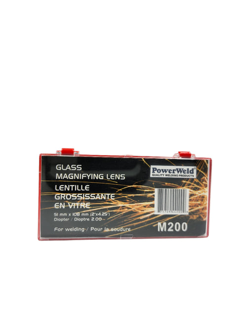 PowerWeld magnifying cheater lens, 2 x 4-1/4 inch, glass