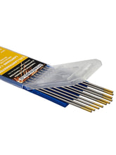 1.5% Lanthanated 10-Pack Tungsten Electrodes 7" (Gold) for AC/DC Welding