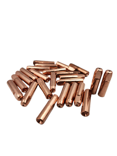 Contact Tips 25-Pack – Bernard Style MIG, Copper, 400A – 7488, 7489, 7490, 7498, 7491