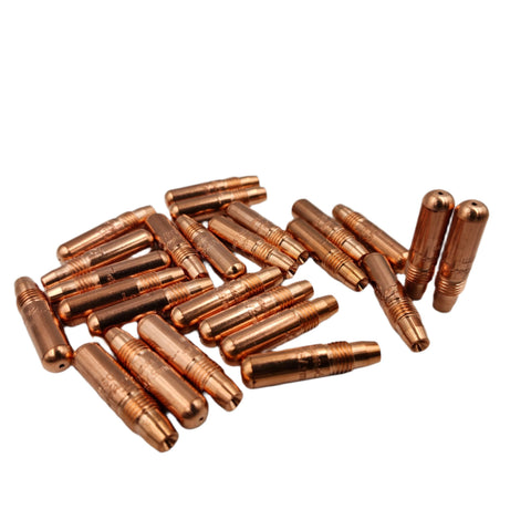 Tregaskiss 403 series MIG contact tips 25-pack, copper tips pile