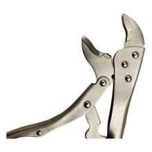 10" Locking Pliers with Curved Jaw & Wire Cutter