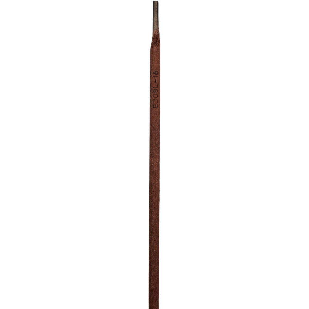 E308L stainless steel stick electrode, single rod with brown flux coating