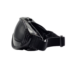 Curved Wide Vision Safety Goggles Clear or Dark