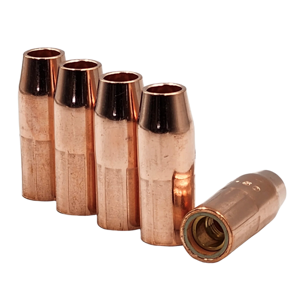 MIG Nozzle 21 Series Tweco Style (5-Pack)  21-37, 21-50, 21-62