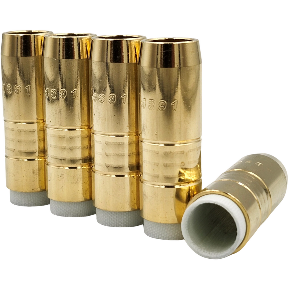 MIG Nozzle Bernard Style (5-Pack) 4391, 4392, 4393, 4491