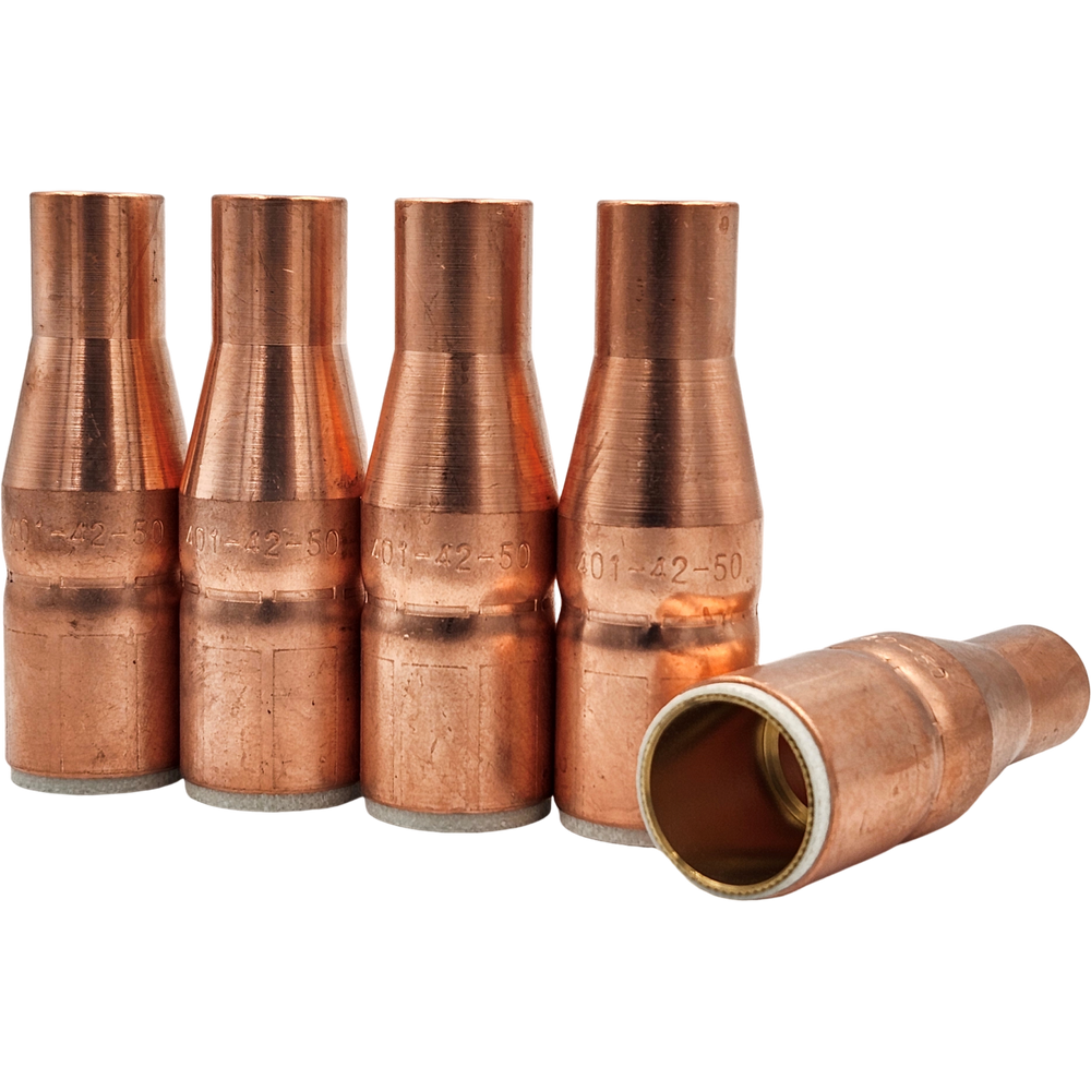 401-42-50 Tregaskiss Style MIG Nozzle (Pack of 5)