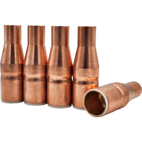 401-42-50 Tregaskiss Style MIG Nozzle (Pack of 5)