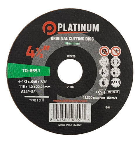 Platinum Original aluminum cutting disc for non-ferrous metals