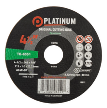 Original Aluminum Cutting Discs - Type 1 (Flat Center)