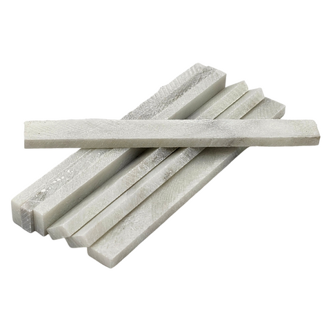 PowerWeld soapstone welder's chalk flat and round for marking steel - MapleWeld Canada