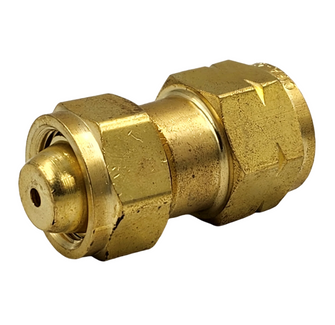 CGA-520 to CGA-510 Acetylene Tank Adaptor A-848 SUP 317