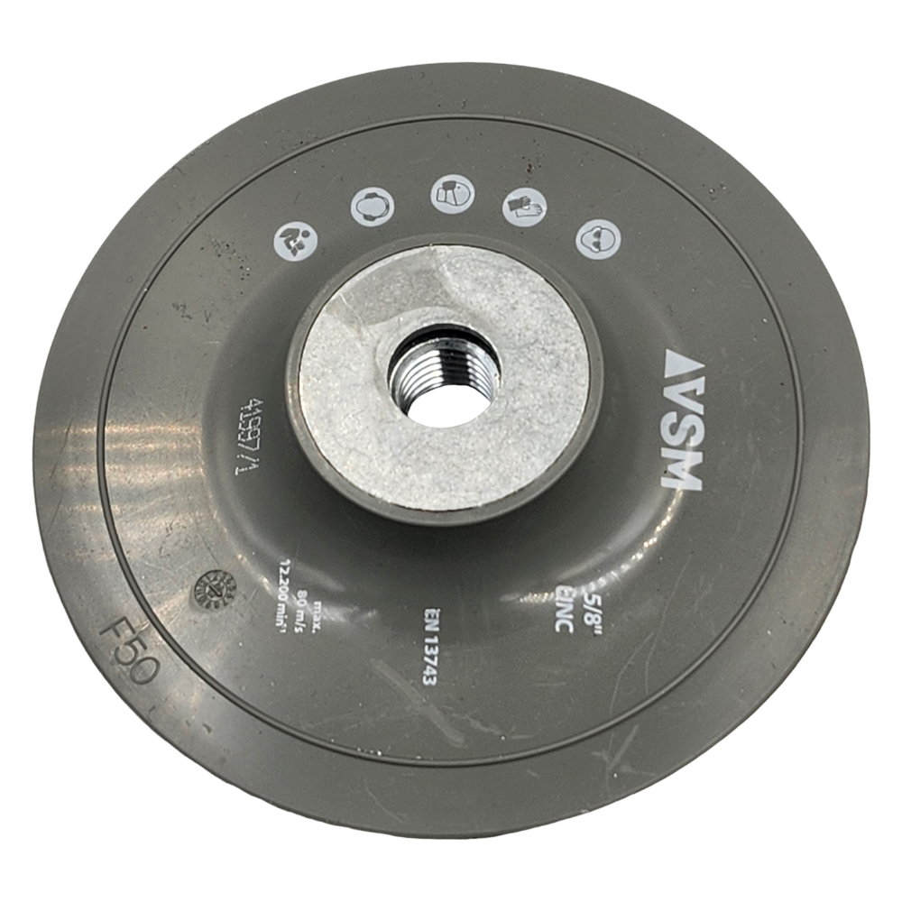 VSM backing pad for fiber discs