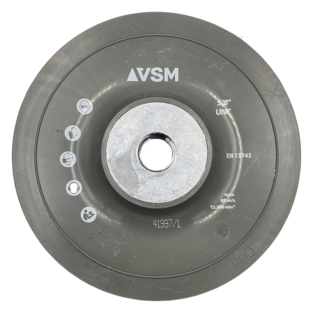 VSM backing pad for fiber discs