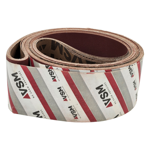 VSM KK711X aluminum oxide fiber grinding belt