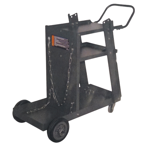 PowerWeld Heavy-Duty Steel Industrial MIG Welding Cart