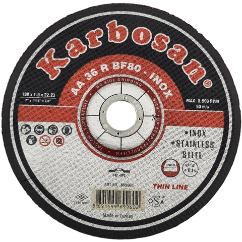 Karbosan Thin-Line Type 27 depressed centre cutting disc