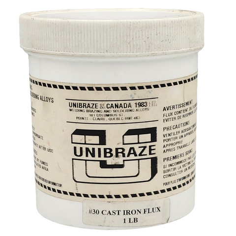 MapleWeld white powder flux for cast iron brazing and repair - MapleWeld Canada