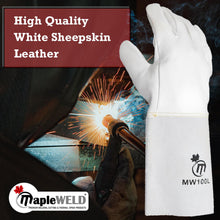 MW100 Sheepskin Long TIG Welding Gloves