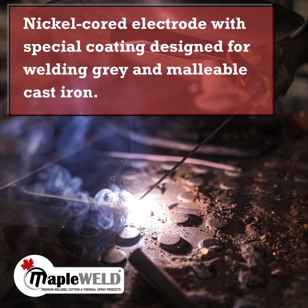 MapleWeld E40 Dirty Cast Iron Stick Welding Electrodes