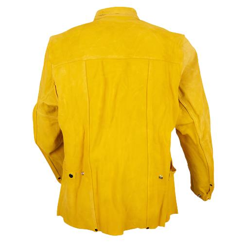 Leather Welding Jacket Premium Split Cowhide – Kevlar-Stitched