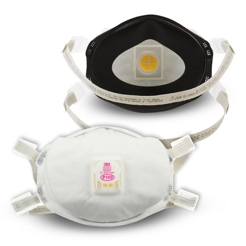 3M 8293 P100 industrial respirator with valve, Cool Flow exhalation valve particulate respirator