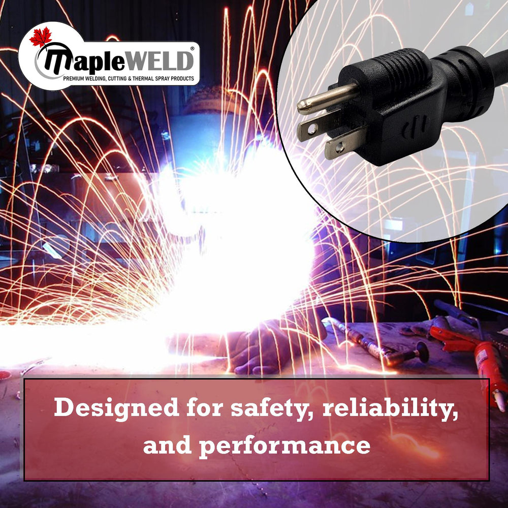 MapleWeld 240V to 120V Welder Plug Power Adapter – NEMA 6-50R to 5-15P