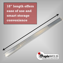 4043 Aluminum TIG Welding Rods 18" Length (1lb Pack)