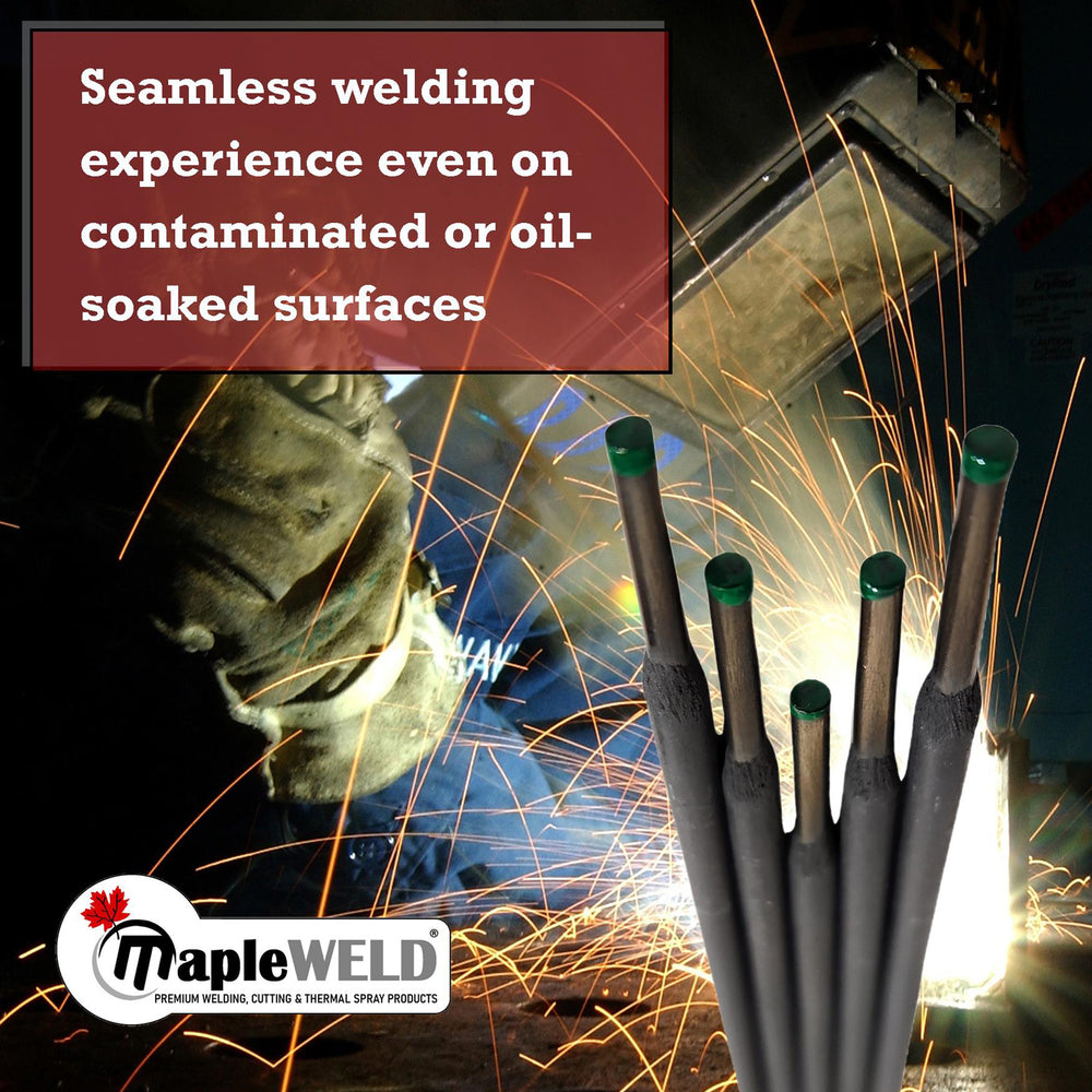 MapleWeld E40 Dirty Cast Iron Stick Welding Electrodes