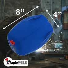 Blue Welding Beanie Cap Flame Resistant Cotton Pack of 4