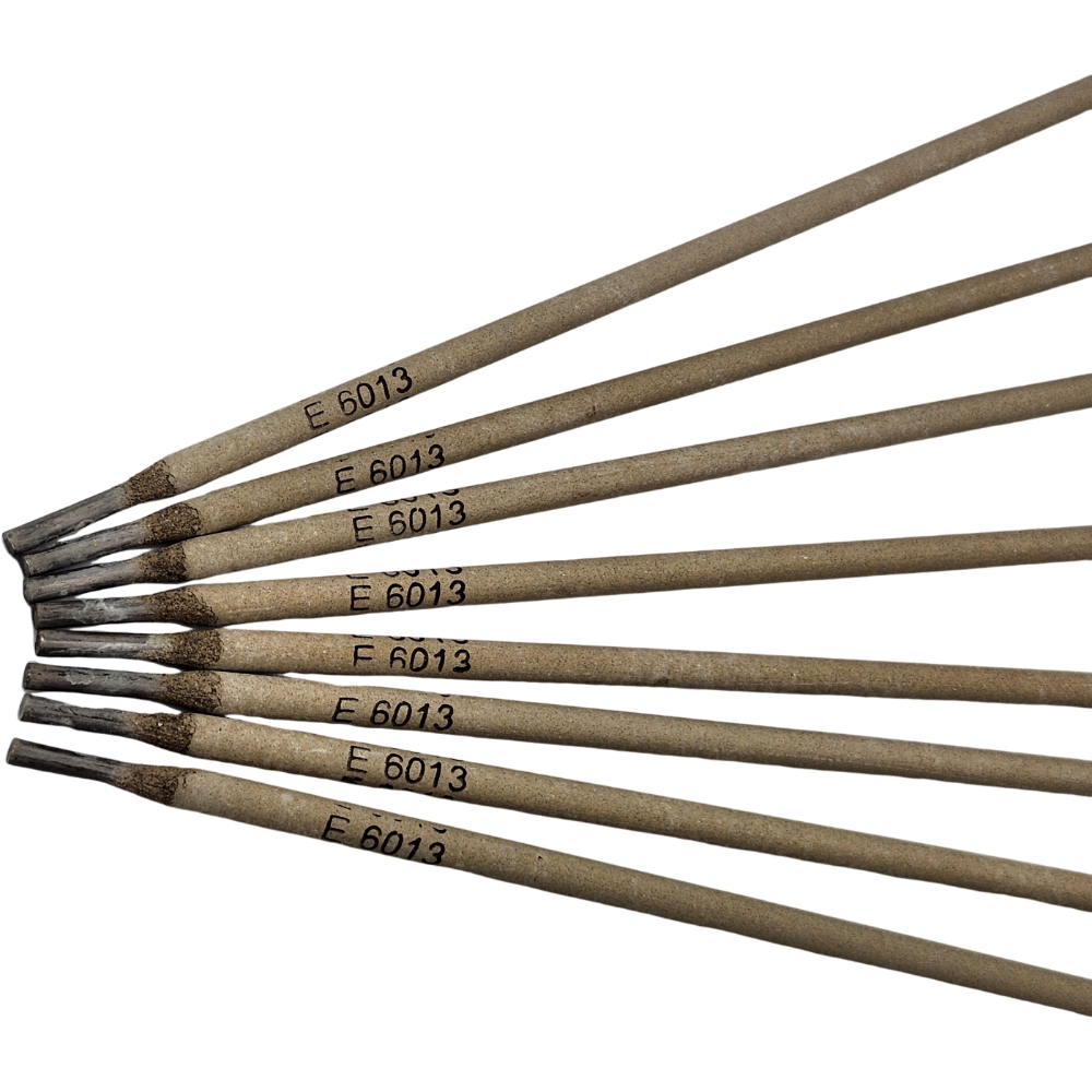 E6013 stick electrode close-up - MapleWeld