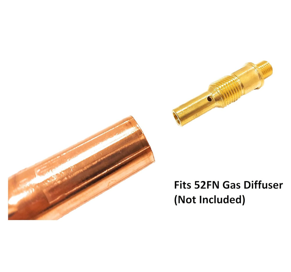 MIG Nozzle 23 Series Tweco Style (5-Pack)  23-37, 23-50, 23-62