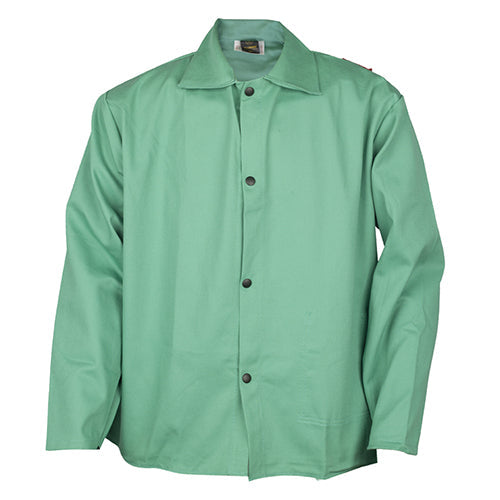 FR Cotton Welding Jacket – 9oz Flame Resistant Welder's Jacket