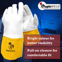 MW200 Sheepskin Short TIG Welding Gloves