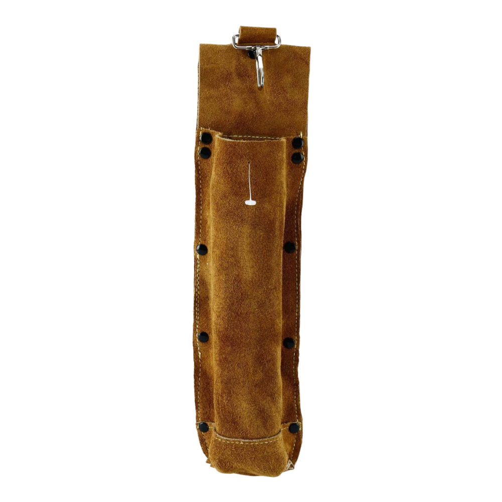 Leather Welding Rod Pouch with Kevlar Stitching