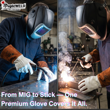 MW800 Kevlar® Stick/MIG Cotton Lined Welding Gloves