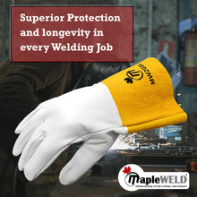 MW200 Sheepskin Short TIG Welding Gloves