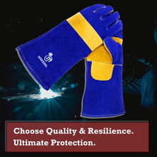 MapleWeld MW500 Split Leather Stick/MIG Welding Gloves