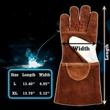 MW800 Kevlar® Stick/MIG Cotton Lined Welding Gloves